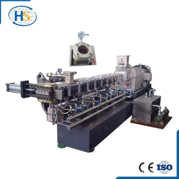 Co-rotation masterbatch double screw design extruder for PP/PE+ Caco3